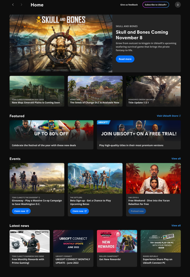 Homepage mockup iteration for the second closed beta milestone